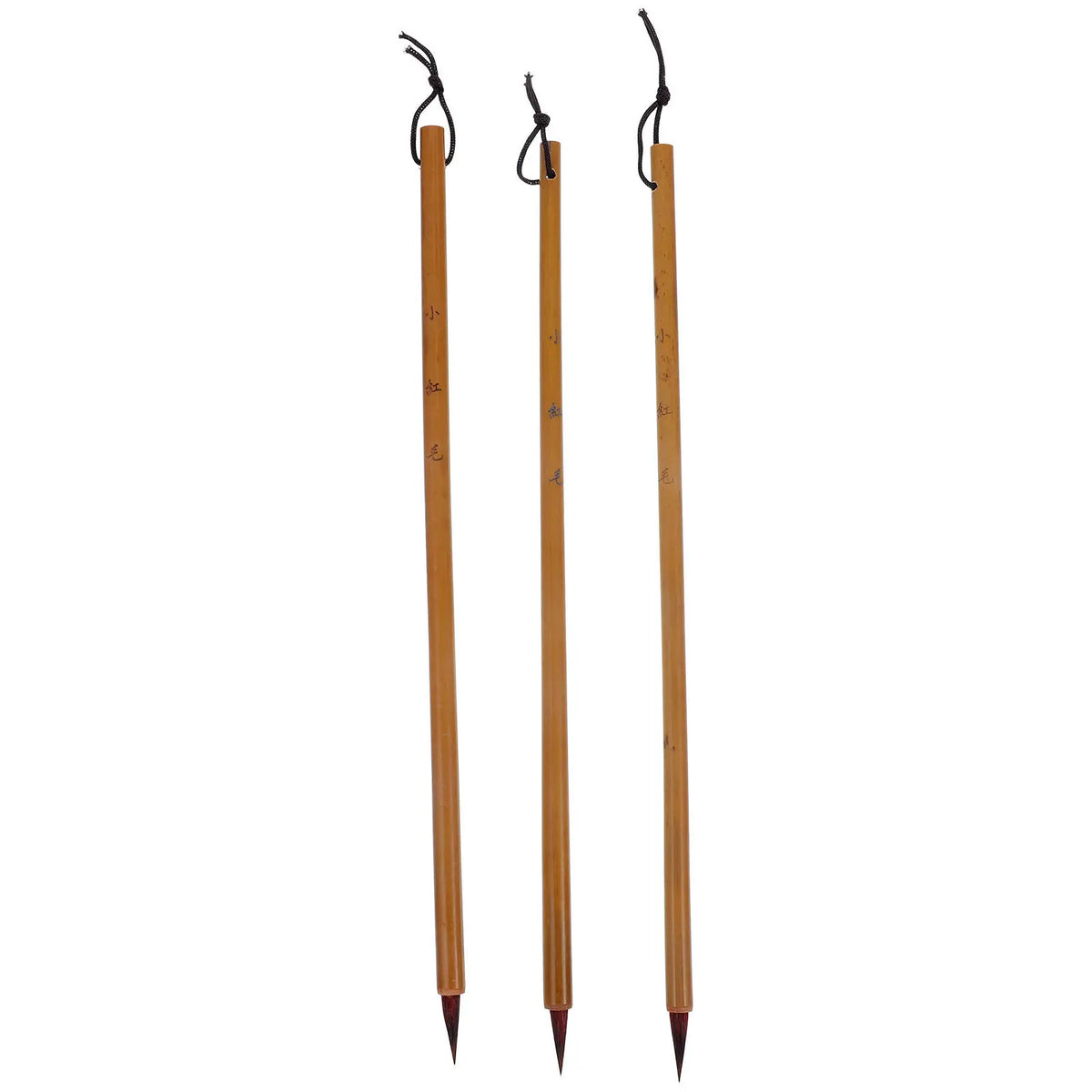 3-Piece Chinese Calligraphy Brush Pen Set – Ink Painting Calligraphy Brush Set PLUSH