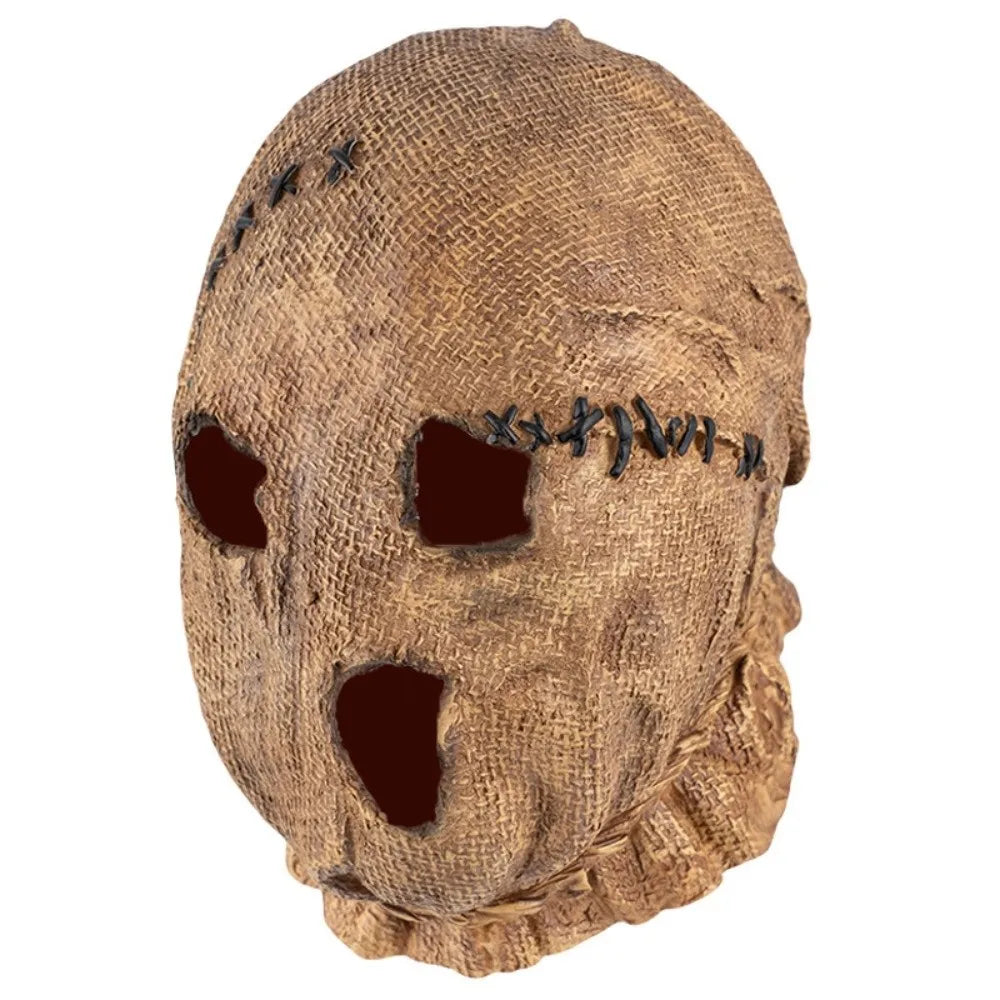 Latex Scarecrow Zombie Halloween Full Head Mask – Cosplay Halloween Latex Mask PLUSH