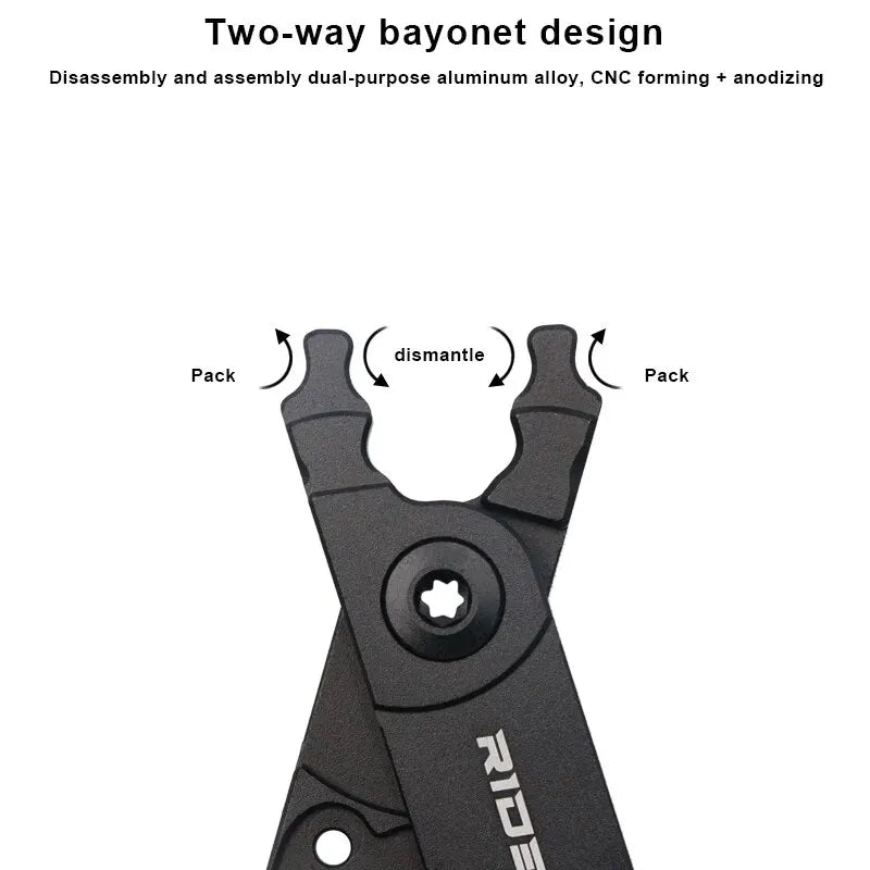RIDERACE MTB Bike Chain Link Pliers Multi-Function Repair Tool Bike Repair Tool PLUSH