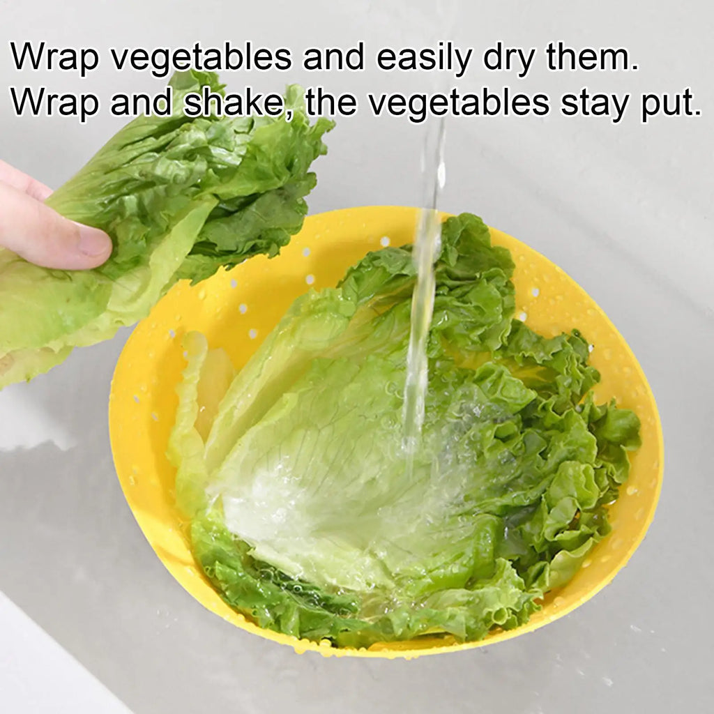 Foldable Silicone Strainer Bowl – Fruit & Veggie Colander Silicone Colander PLUSH