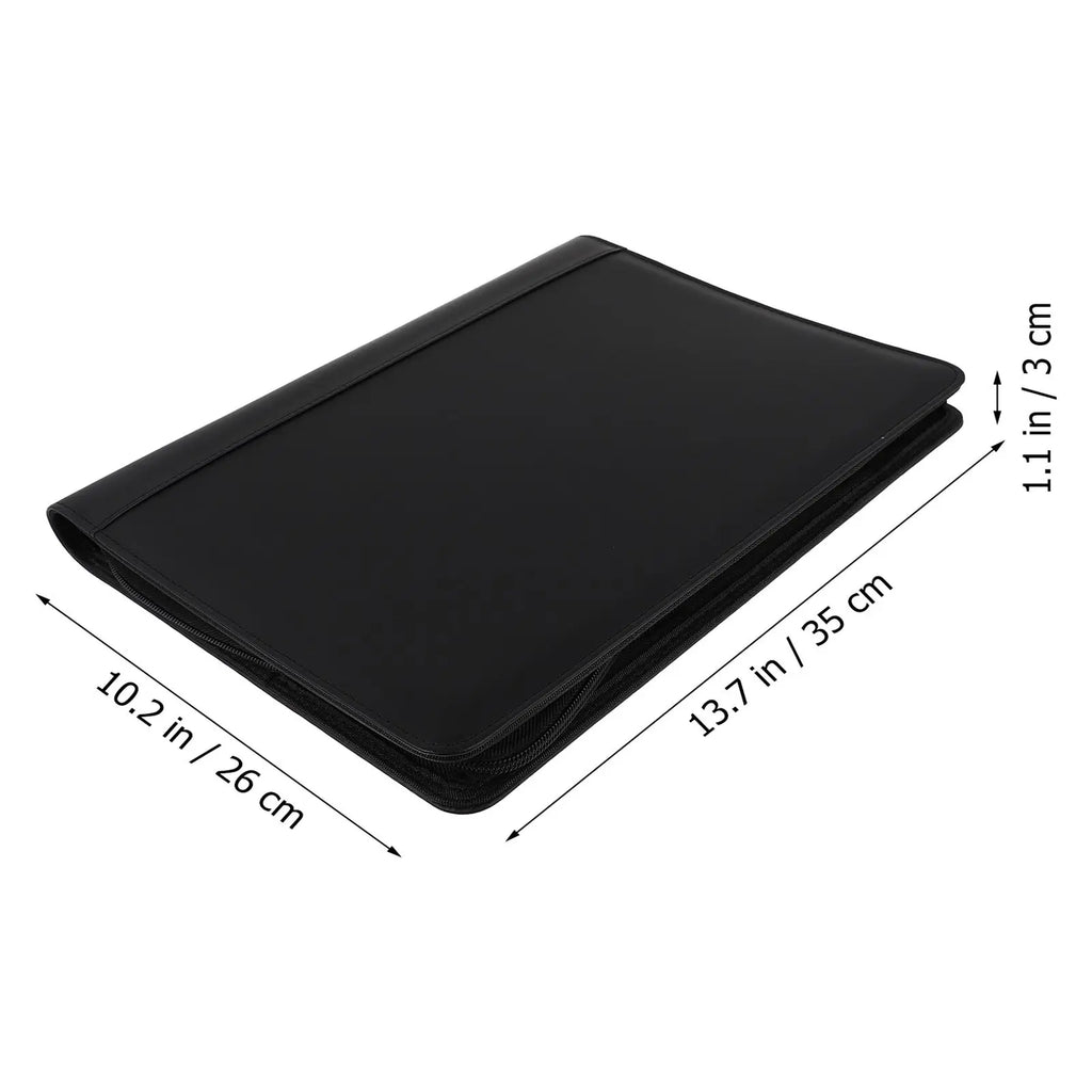 A4 PU Document File Folder Organizer for Office & Business Document File Folder PLUSH
