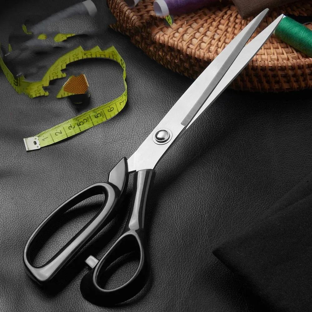 Stainless Steel Tailor's Scissors 8" & 10" | Fabric Shears Tailor's Scissors PLUSH