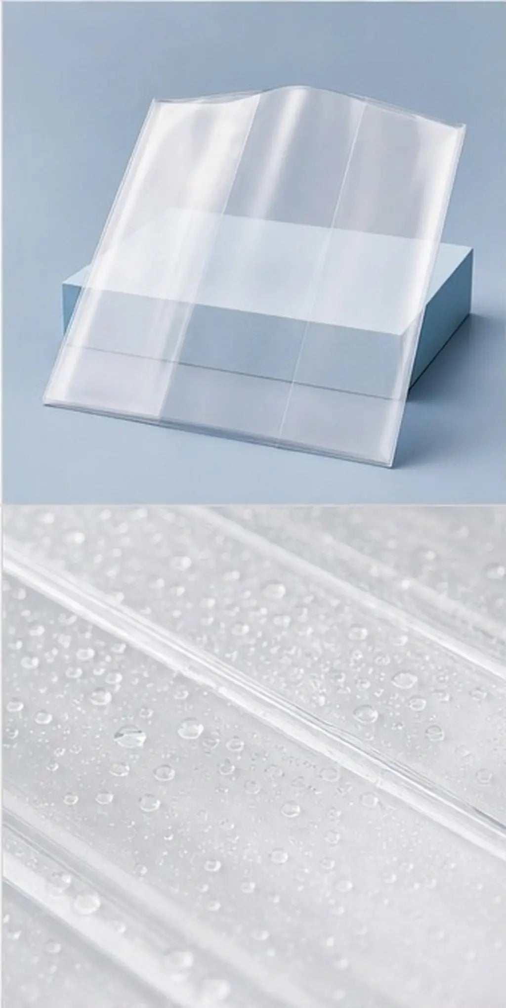 20 Pcs Clear Book Cover Protector Sleeves – Paperbacks & More Book Cover Sleeves PLUSH Default Title