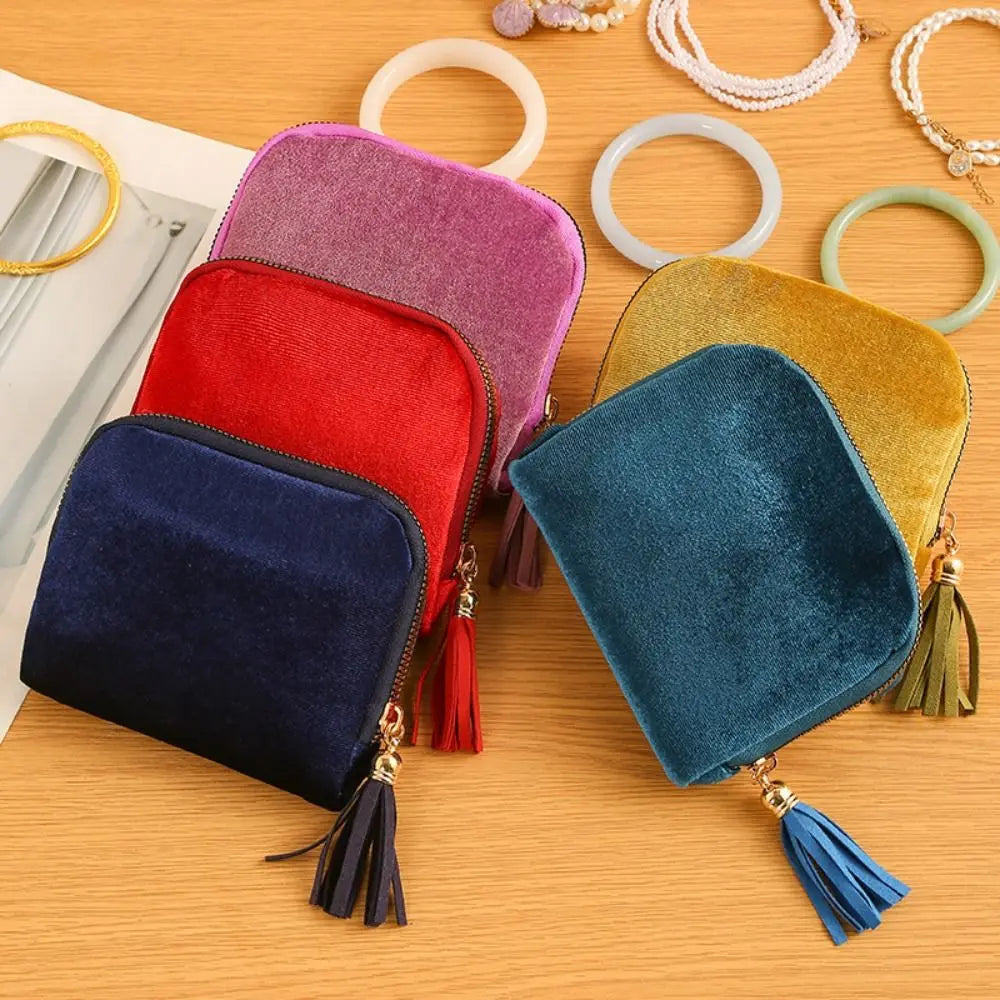 6-Layer Portable Jewelry Storage Bag – Anti-Scratch Zipper Jewelry Storage Bag PLUSH