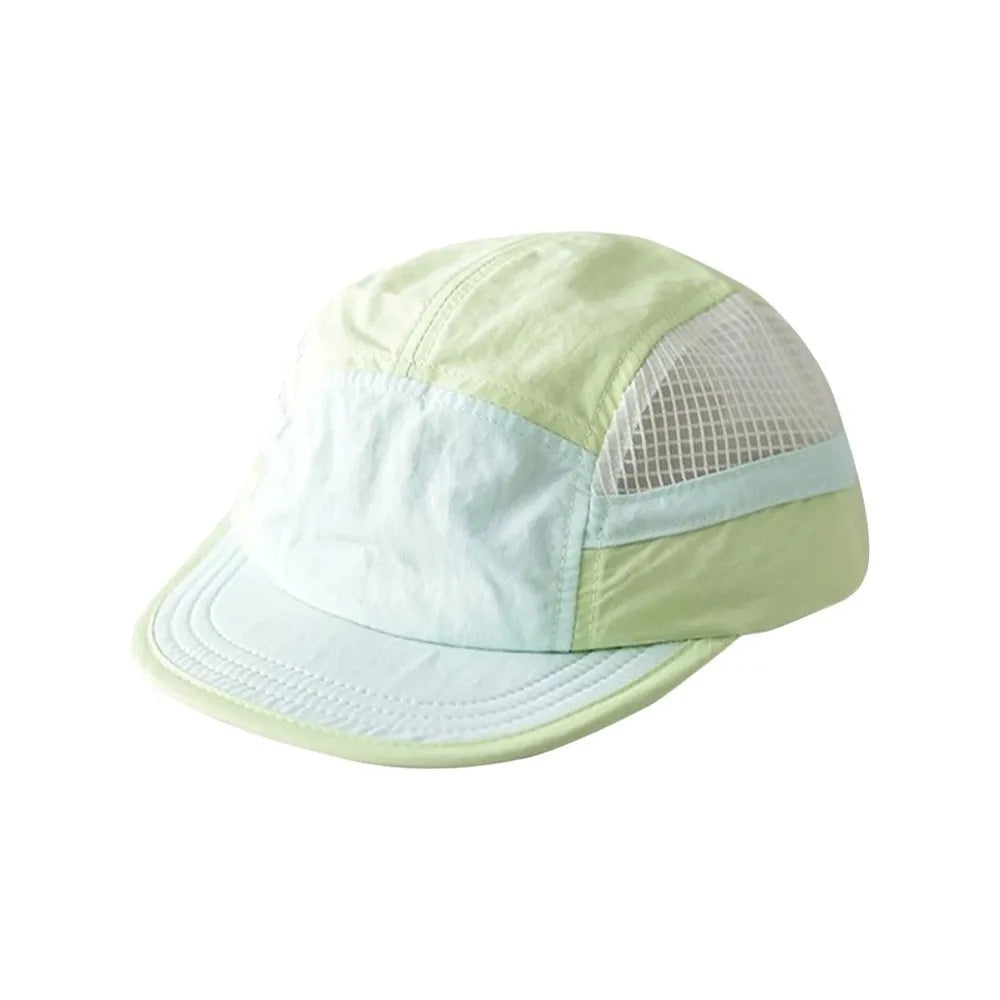 5-Panel Flat Brim Baseball Cap – Unisex Quick-Dry Hat Baseball Cap PLUSH