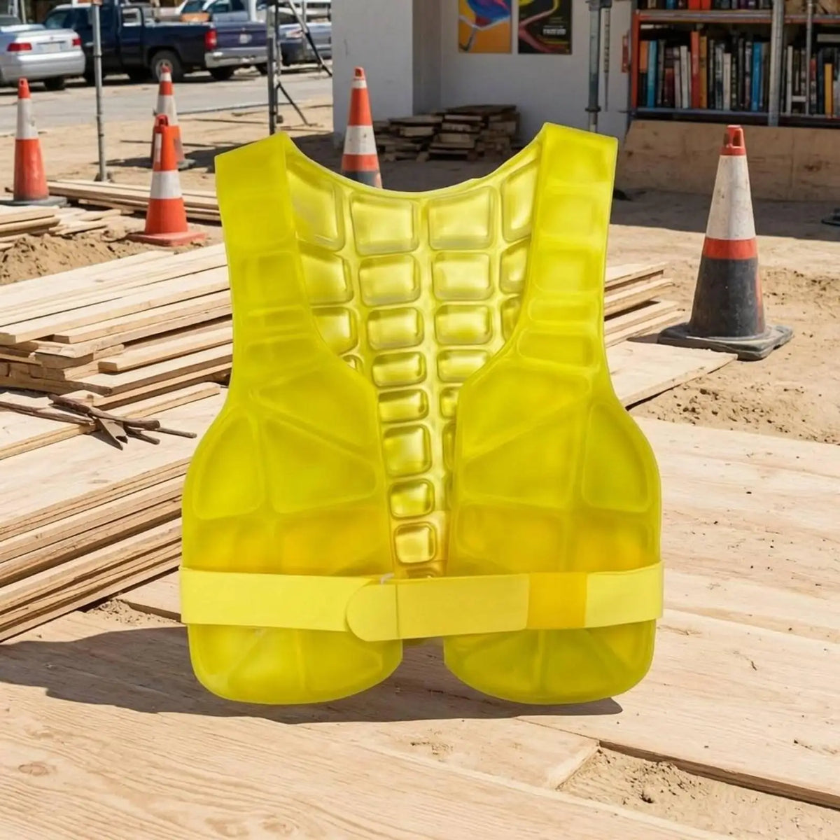 Phase Change Cooling Vest Honeycomb PCM Workwear – Unisex Phase Change Cooling Vest PLUSH