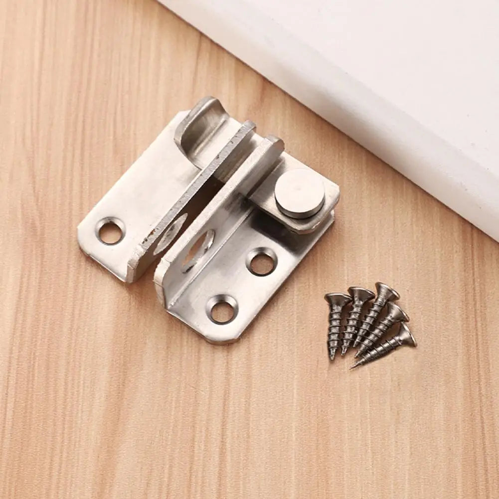 Stainless Steel Flip Latch Gate Lock with Padlock Hole | Barn Door Gate Door Latch PLUSH