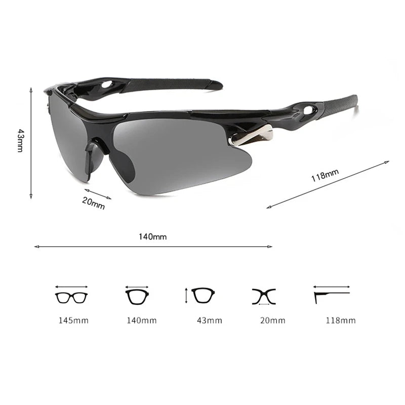 Cycling Sunglasses UV400 – Unisex Sports Bike Eyewear Cycling Sunglasses PLUSH