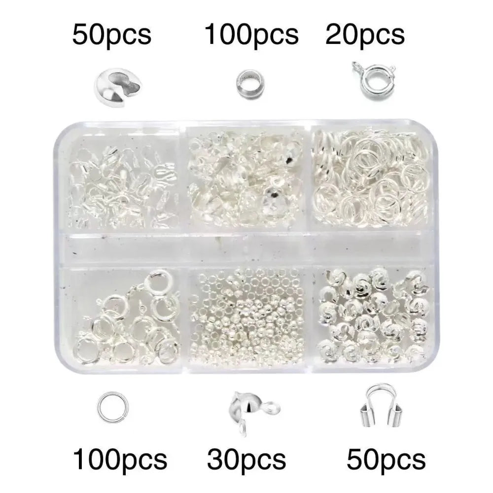 Jewelry Making Supplies Kit – Pliers, Jump Rings & Crimp Tools Jewelry Making Kit PLUSH Set C
