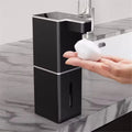 Touchless Wall-Mounted Automatic Sensor Soap Dispenser Soap Dispenser PLUSH paomo Black