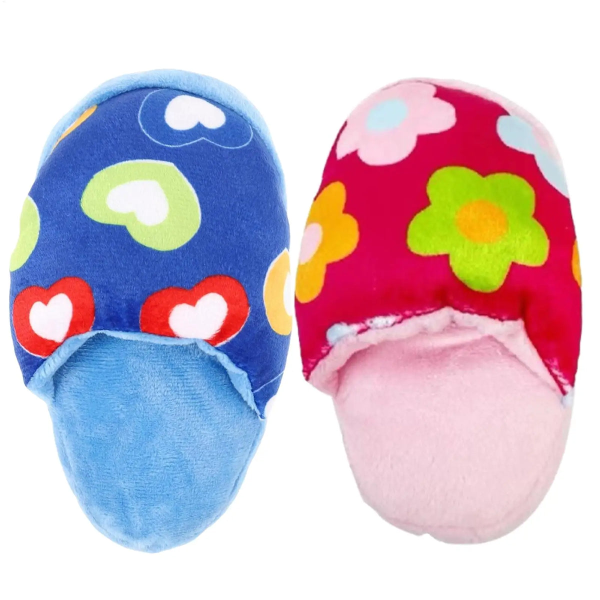 Squeaky Plush Slipper Dog Toy – Interactive Chew Play Squeaky Dog Toy PLUSH
