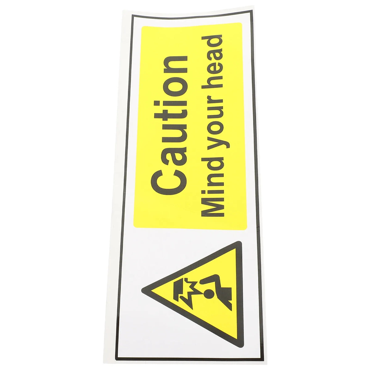 Watch Your Head Low Clearance Safety Warning Sticker Decal Safety Warning Decal PLUSH other