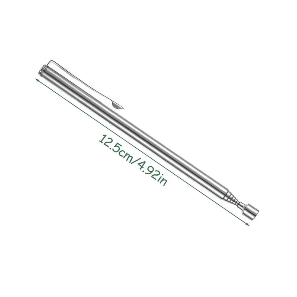 Telescopic Magnetic Pickup Tool – Extendable Magnet Pen Magnetic Pickup Tool PLUSH 1.5LB sliver