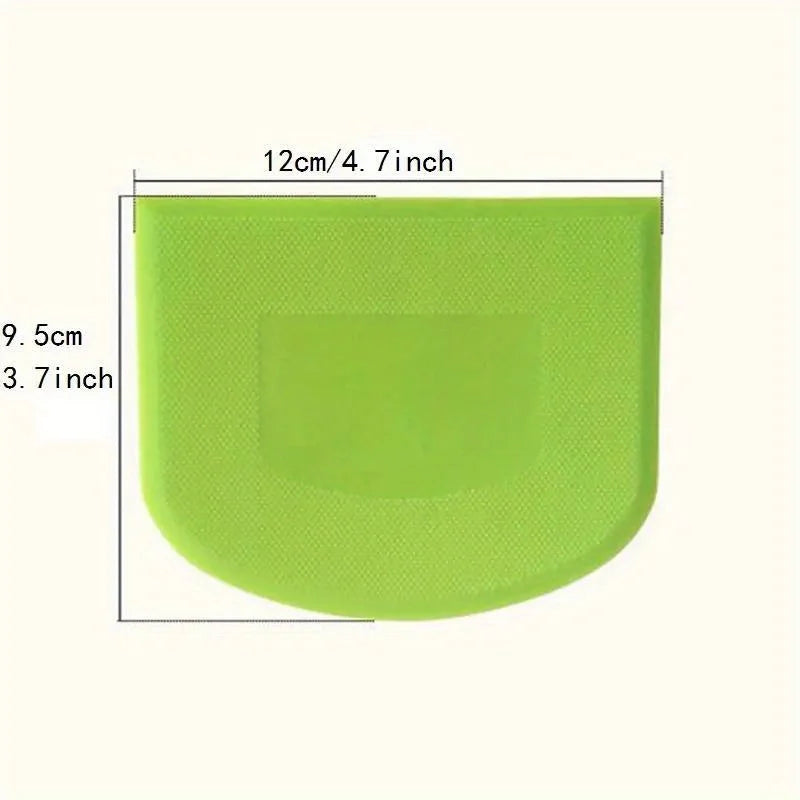 Green Cake Spatula, Dough Knife & Butter Scraper – Baking Set Baking Tool Set PLUSH