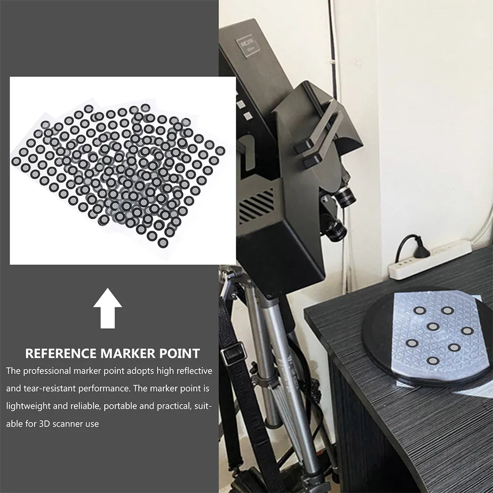 Reflective Marker Points for 3D Scanner – 2 Sheets (100pcs) 3D Scanner Markers PLUSH Default Title