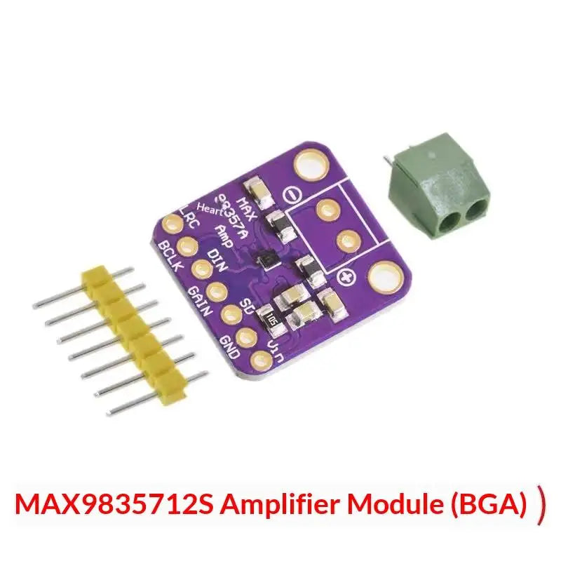 MAX98357A I2S 3W Class D Digital Audio Amplifier Breakout Audio Amplifier Module PLUSH A not welding