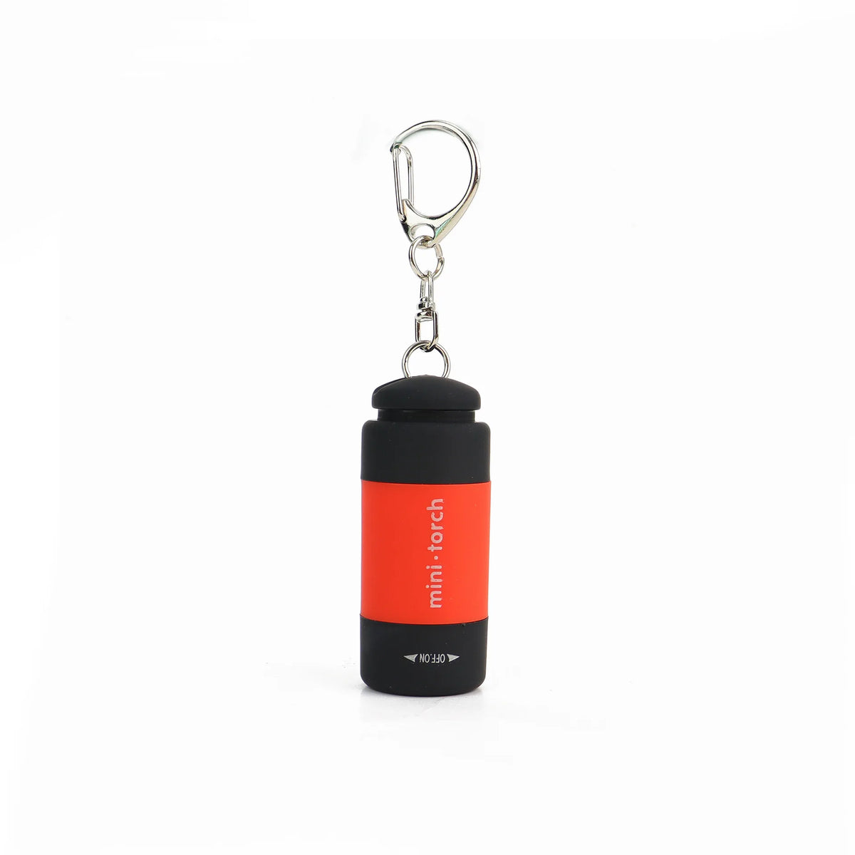USB Rechargeable Mini LED Keychain Flashlight – Waterproof Keychain Flashlight PLUSH red