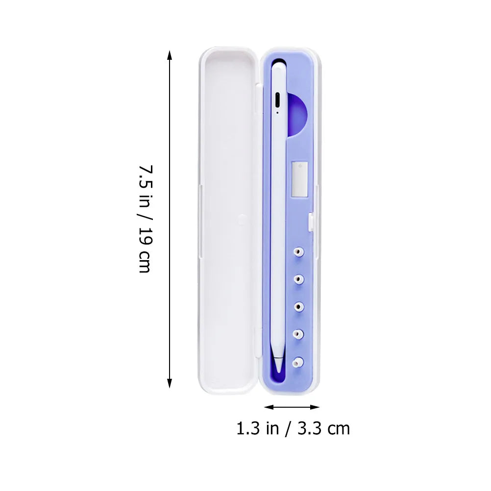 Violet Stylus Pencil Case – Gen 1 & 2 Protective Storage Box Stylus Pencil Case PLUSH
