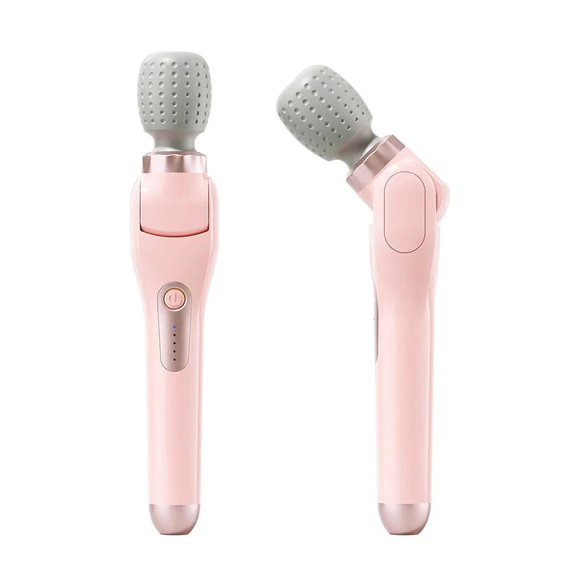 180° Rotating Handheld Massager USB Rechargeable | PLUSH Handheld Massager PLUSH Pink