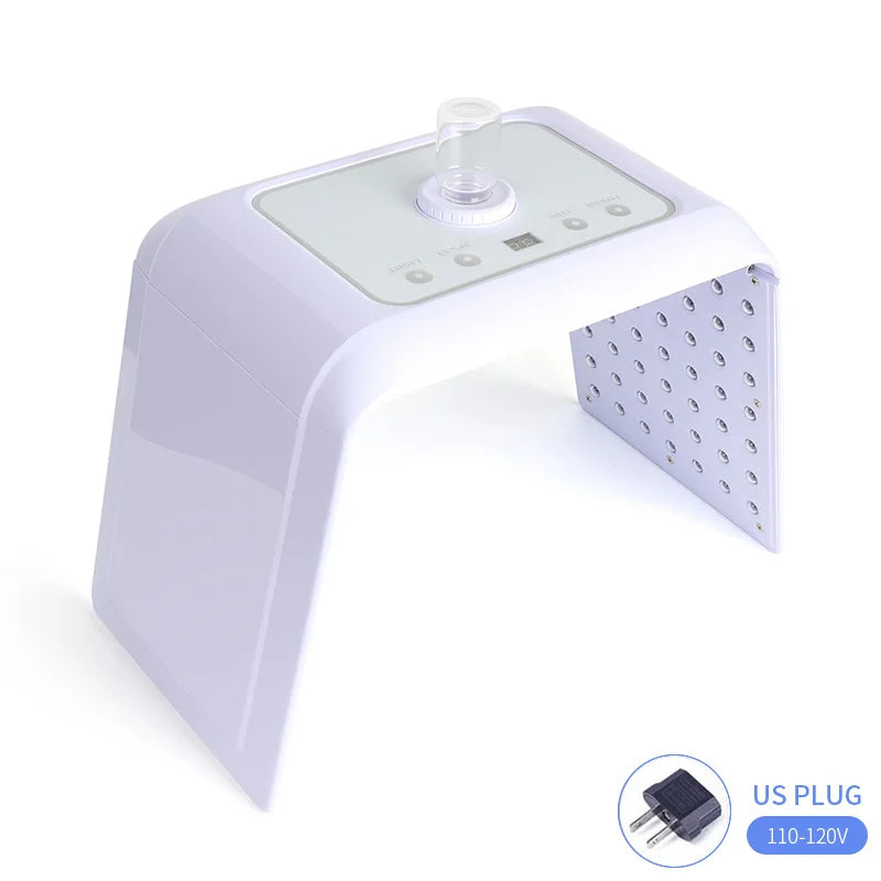 7 Color LED Photon Therapy Machine & Nano Mist Spray Facial LED Photon Beauty Device PLUSH US