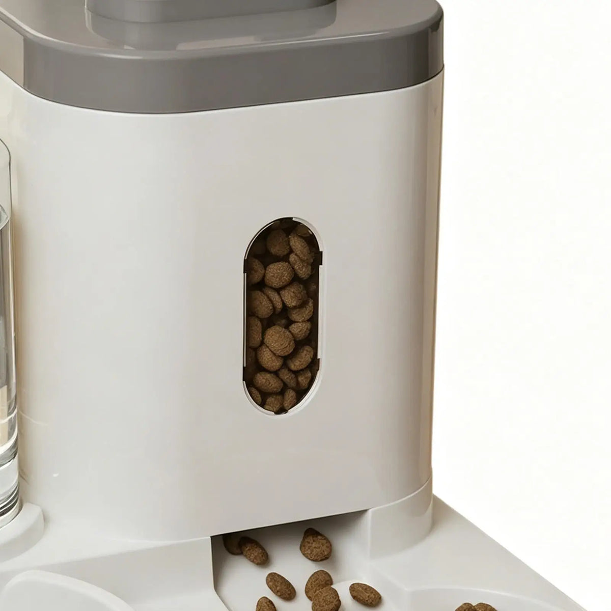 Automatic Gravity Pet Feeder & Water Bowl – Large Capacity Automatic Pet Feeder PLUSH