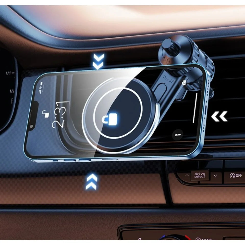 Magnetic MagSafe Car Vent Phone Holder – 360° Adjustable Mount Car Phone Mount PLUSH