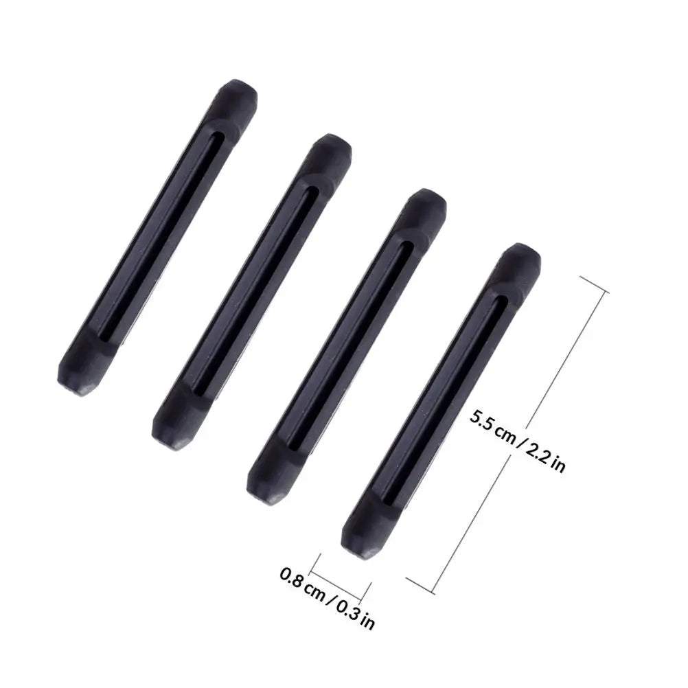 10 Pairs Silicone Anti-Slip Eyeglass Temple Ear Grip Covers Eyeglass Accessories PLUSH