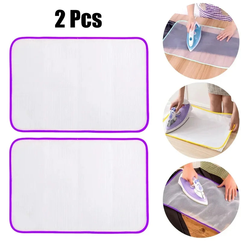 Heat-Resistant Ironing Board Mesh Guard Cover Pad Ironing Board Accessory PLUSH