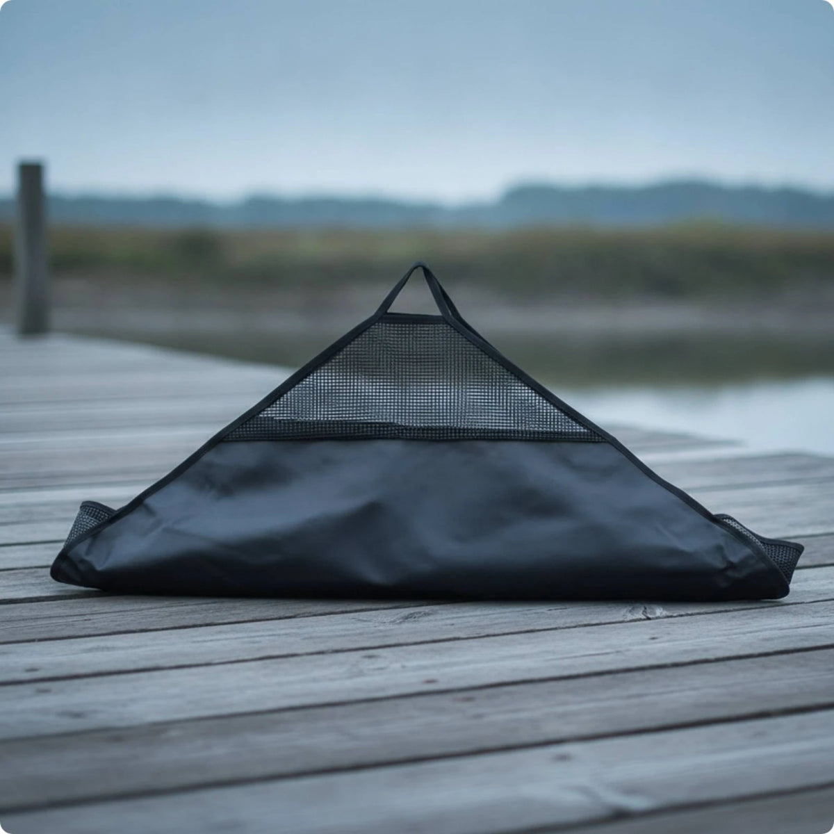 Lightweight Mesh Fishing Tackle Bag – Large Capacity Gear Bag Fishing Tackle Bag PLUSH
