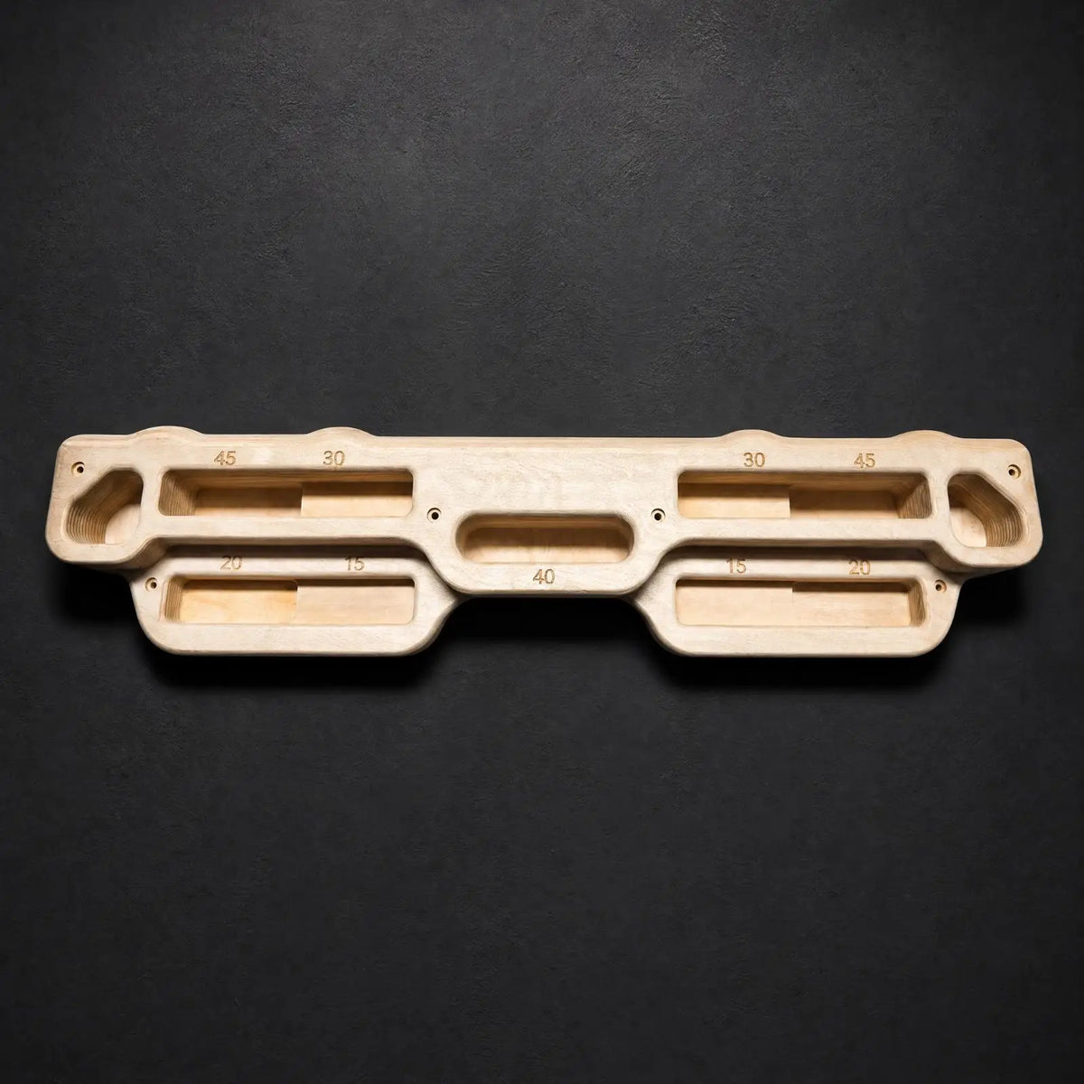 Wooden Climbing Fingerboard | Finger & Pull-Up Training Board Climbing Fingerboard PLUSH