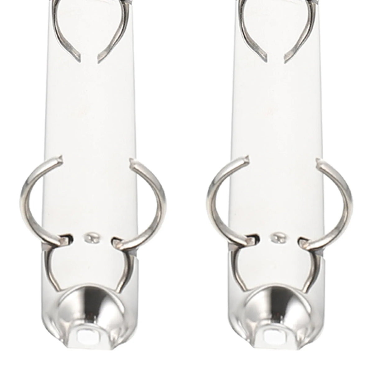 2-Pack A4 Metal Ring Binder Spine Mechanism – Smooth Polish Ring Binder Mechanism PLUSH