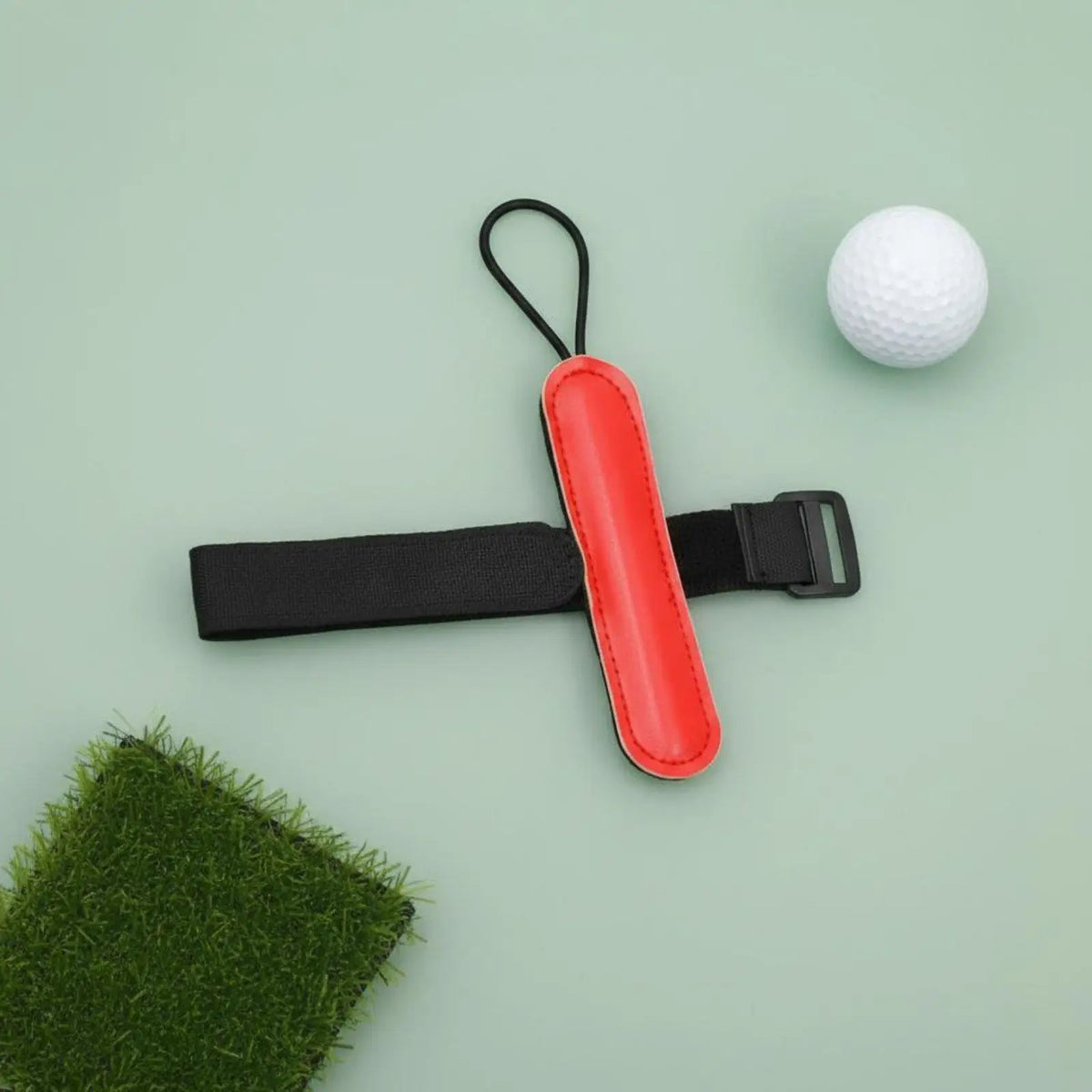 Golf Wrist Trainer – Leather Swing Hinge Corrector 2 Pack Golf Training Aid PLUSH