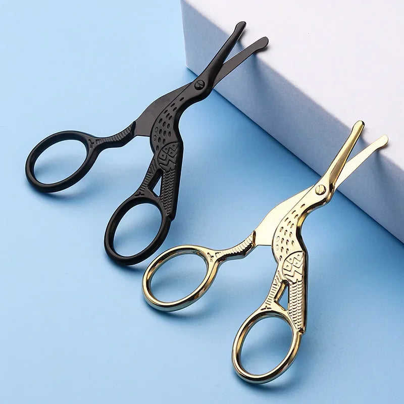 Round Tip Grooming Scissors – Nose, Eyebrow & Beard Trimmer Grooming Scissors PLUSH