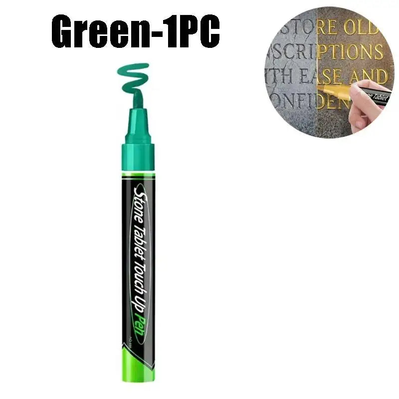 Stone Inscription Touch-Up Paint Pen – Oil Based Weatherproof Touch-Up Paint Pen PLUSH A6