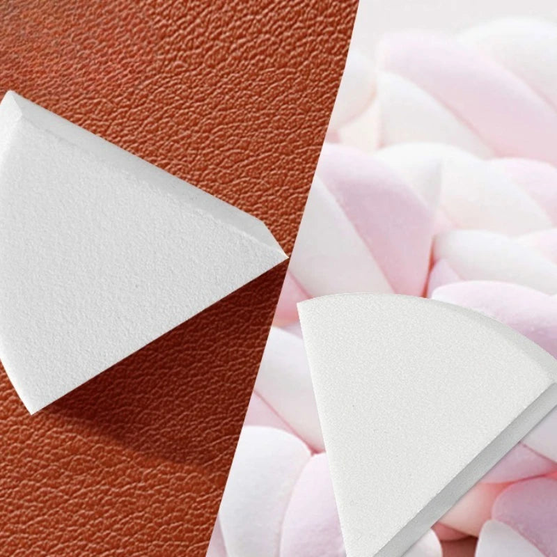 Triangle Makeup Sponges 6-Piece Set – Foundation & Powder Puff Makeup Sponge Set PLUSH