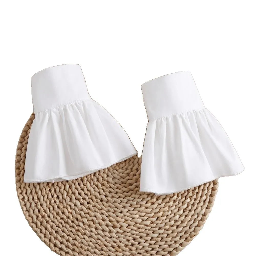 Lace Ruffle Detachable Sleeve Cuffs – Vintage Wrist Accessory Detachable Sleeve Cuffs PLUSH