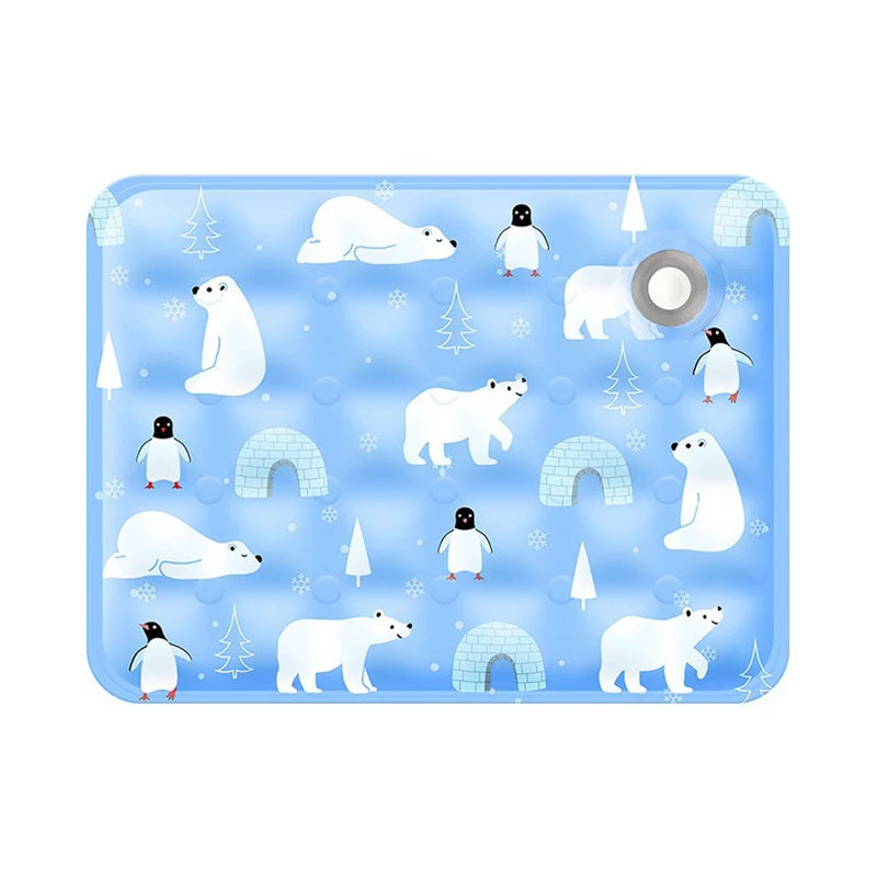 Summer Pet Cooling Mat for Cats & Dogs – Ice Pad Bed Pet Cooling Mat PLUSH S 4