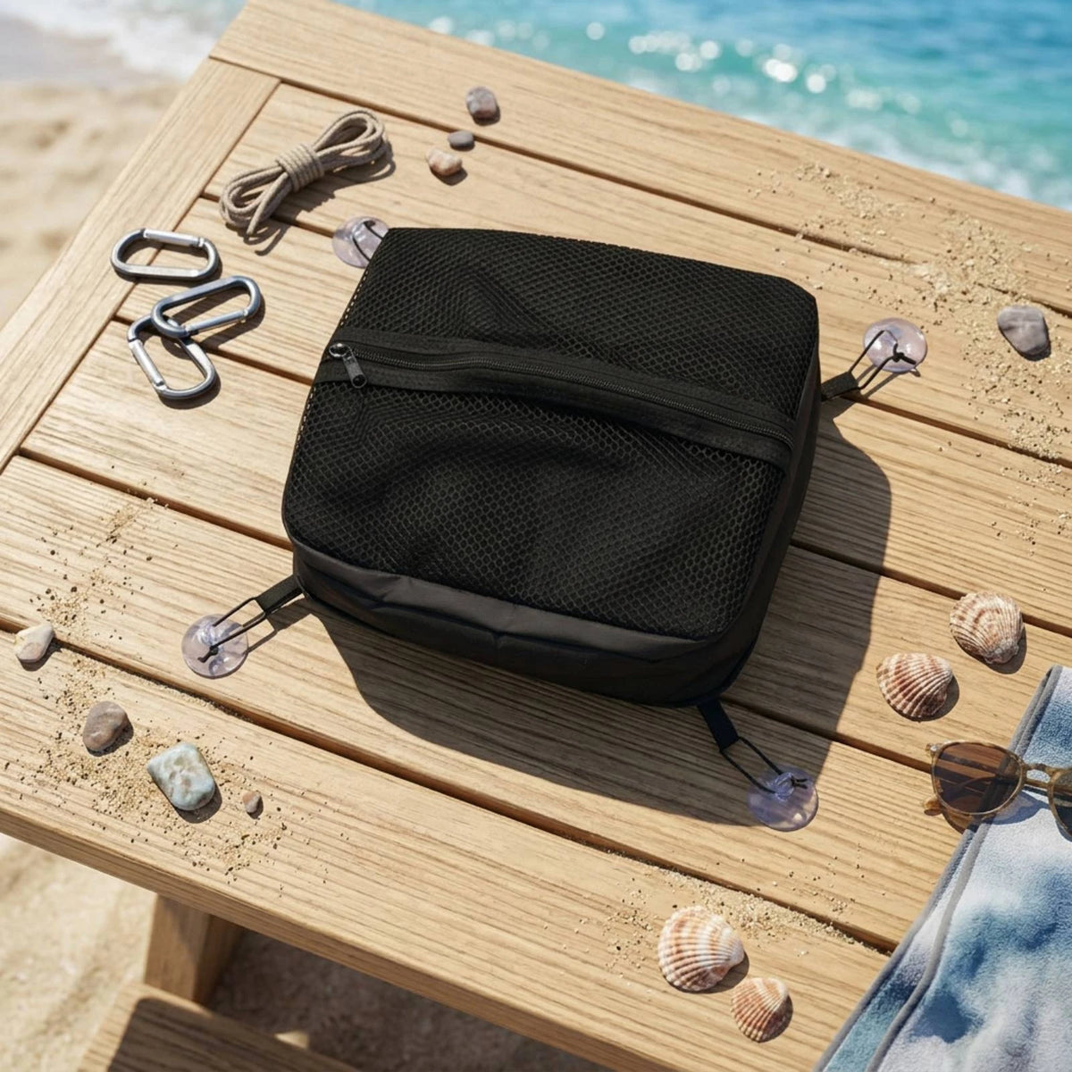 SUP Deck Bag with Suction Cups & Mesh Top | Paddle Board SUP Deck Bag PLUSH