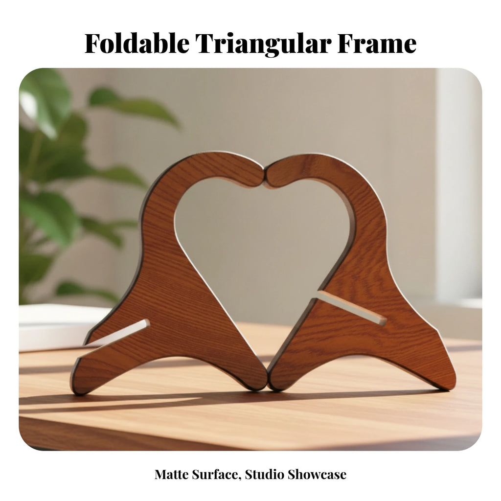 Wooden Folding Guitar Stand – Lightweight, Portable & Space-Saving Guitar Stand PLUSH