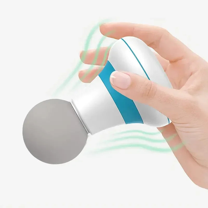Mini Massage Gun Ultra-Quiet 6-Speed Portable Massager USB-C Mini Massage Gun PLUSH WHITE SET