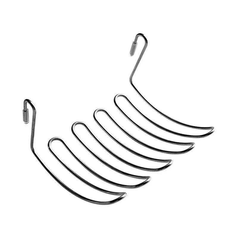 Stainless Steel Hanging Drain Basket & Expandable Storage Rack Drain Storage Basket PLUSH 1Pcs