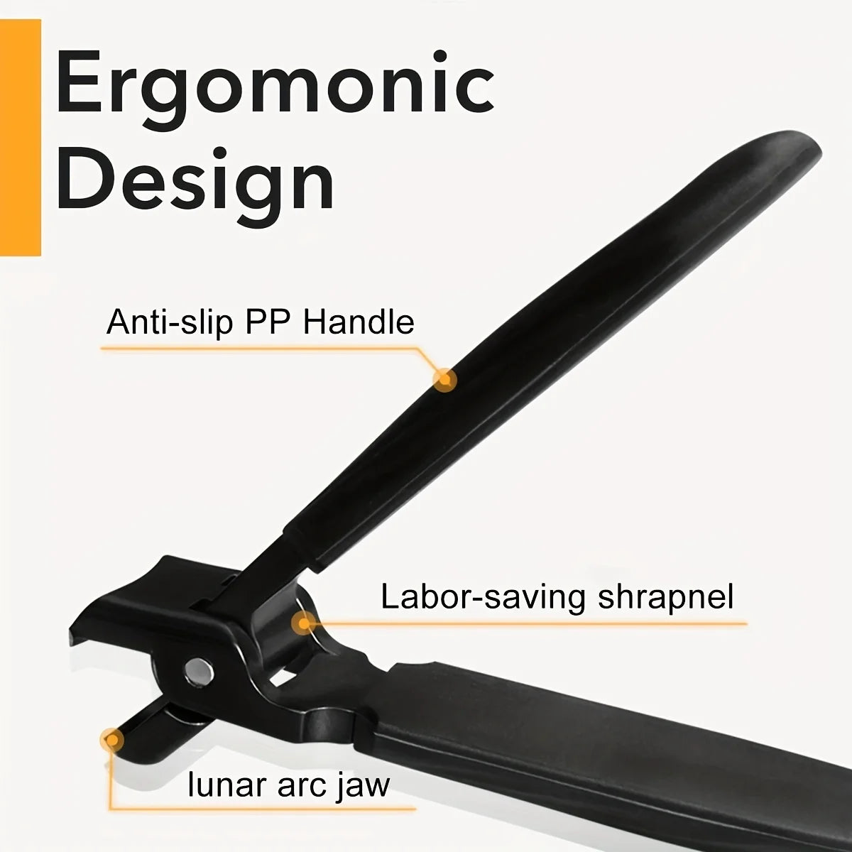 Wide Jaw Heavy-Duty Nail Clipper – Stainless Steel Blade Nail Clipper PLUSH