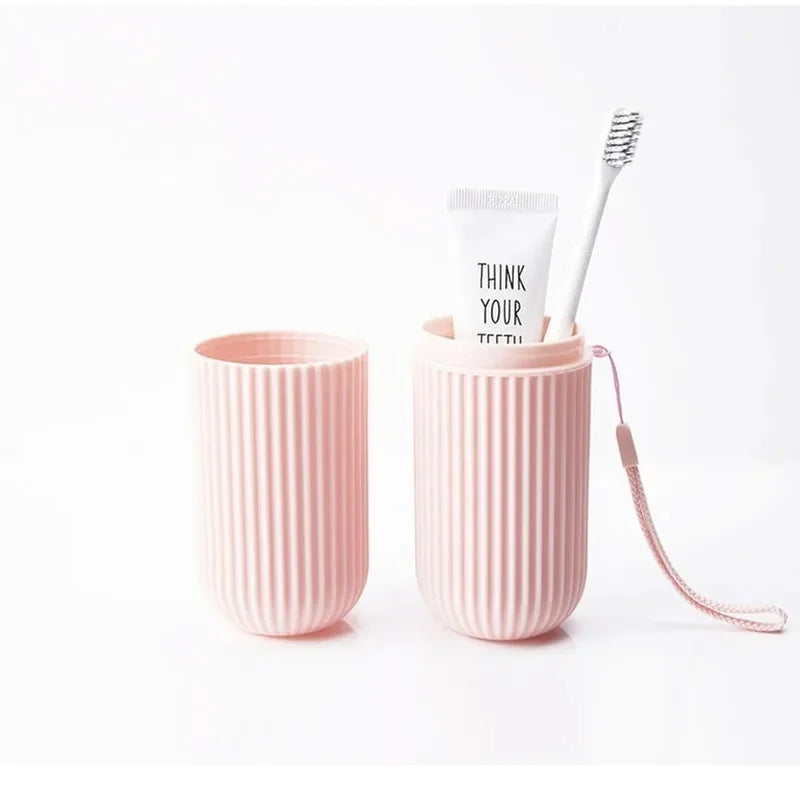 Portable Toothbrush & Toothpaste Travel Case Storage Box Toothbrush Travel Case PLUSH