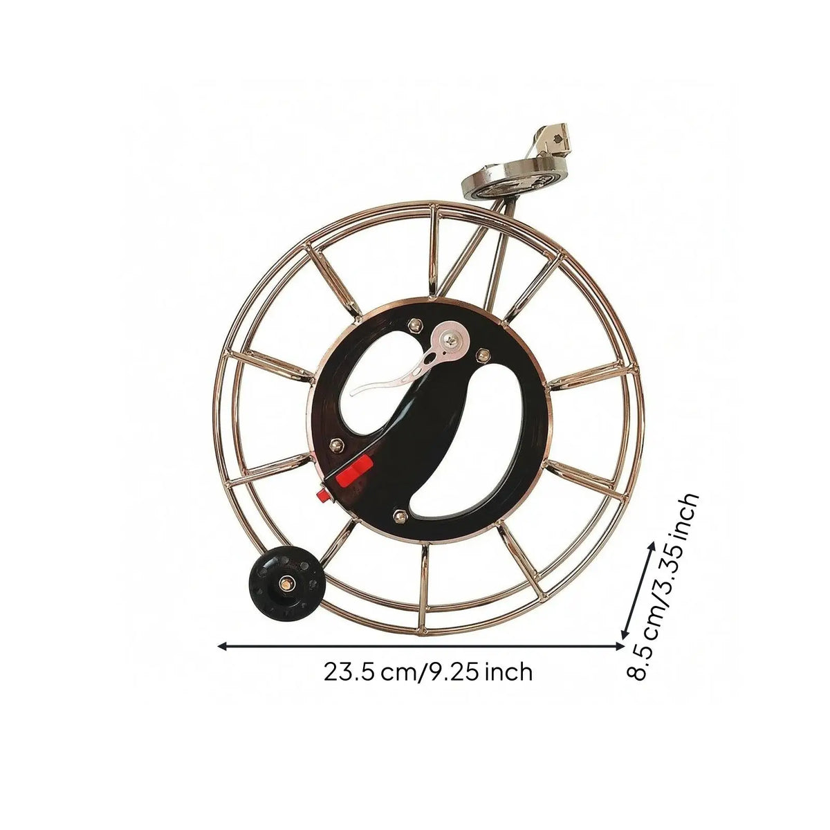 Stainless Steel Round Fishing Reel Spool with Brake Lever Fishing Reel Spool PLUSH