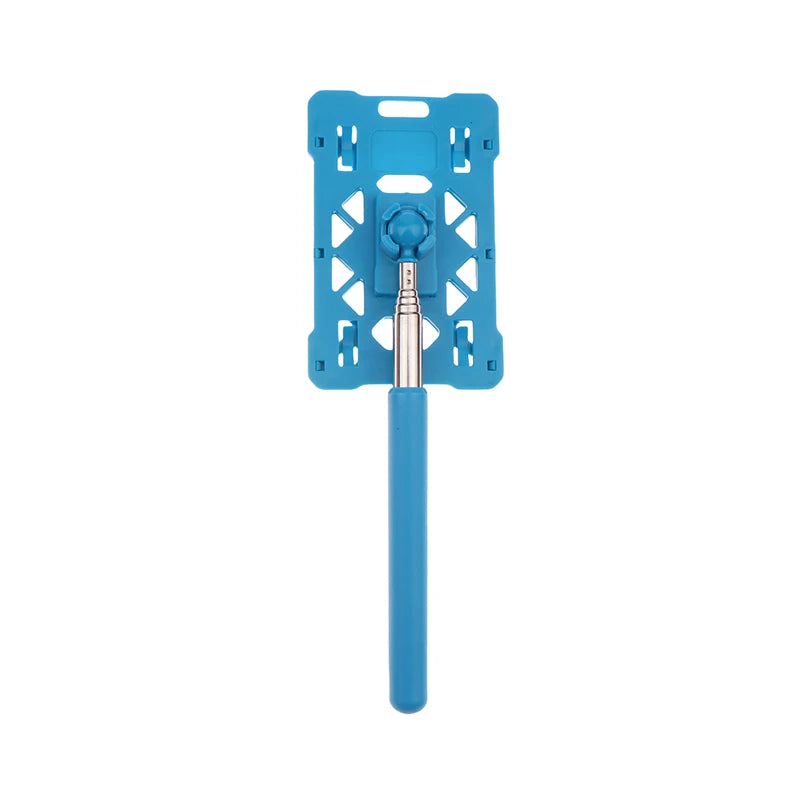 Telescopic Contactless Toll Card Holder Stick | Adjustable Rod Car Card Holder Stick PLUSH Blue