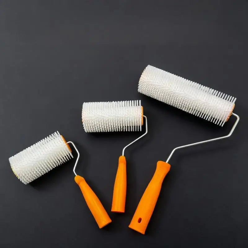 Spiked Roller for Epoxy, Latex & Self-Leveling Floor Compound Floor Spike Roller PLUSH