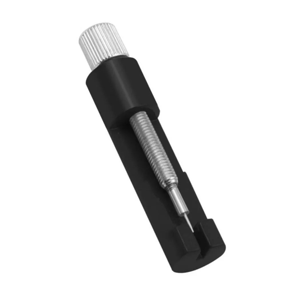 Watch Band Link Pin Tool – Stainless Steel Adjuster Watch Repair Tool PLUSH Black