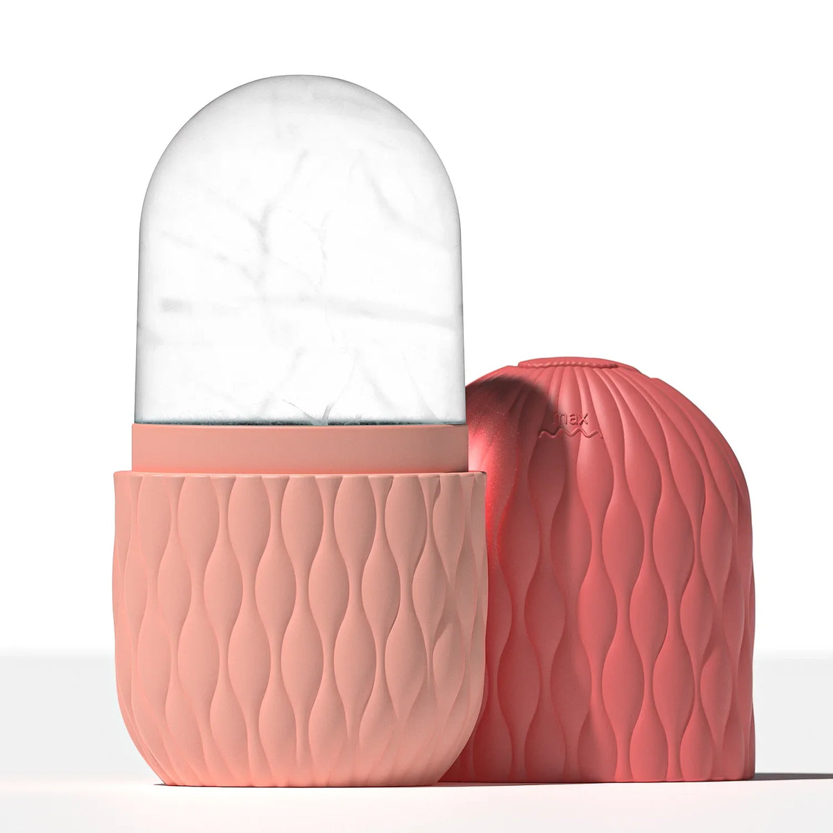 Silicone Face Ice Roller Mold – Skin Tightening Beauty Tool Facial Ice Roller PLUSH Pink