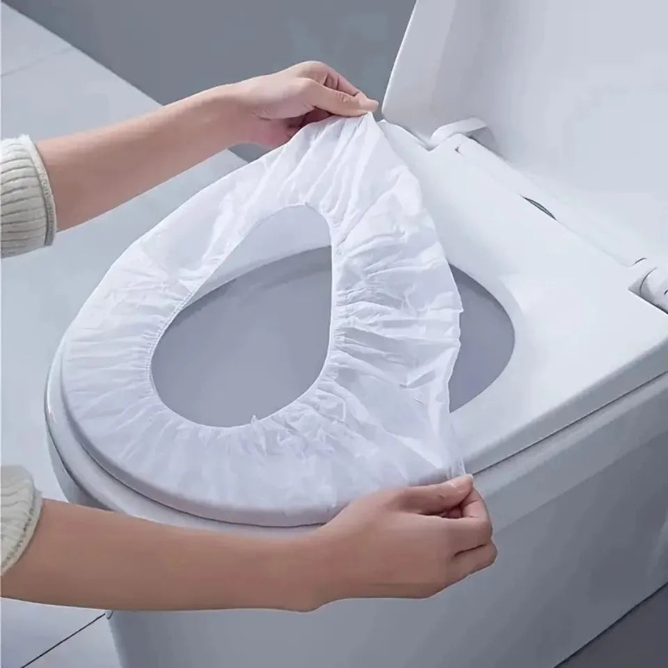 Disposable Toilet Seat Covers Non-Woven 10/20pcs | Travel & Home Toilet Seat Covers PLUSH