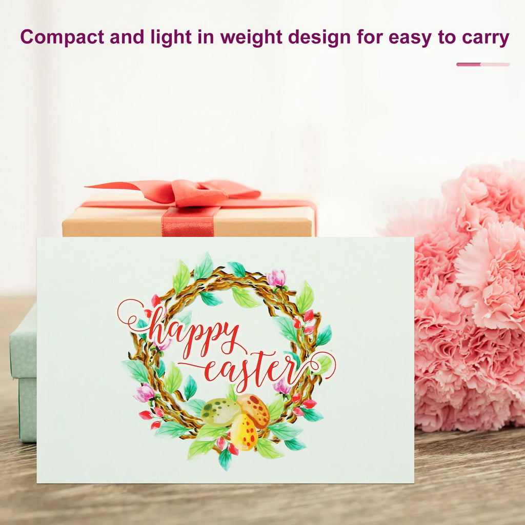 Easter Greeting Cards with Envelopes – 2 Sets, 12 Premium Cards Easter Greeting Cards PLUSH